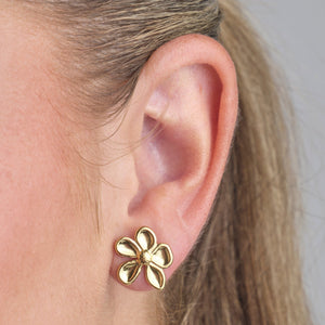 Ohrstecker Blume Gold Ohrstecker Blume Gold