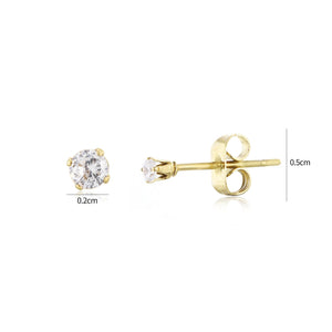 Ohrstecker Diamant 2mm Gold Ohrstecker Diamant 2mm Gold