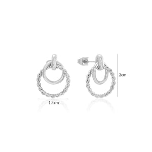 Ohrstecker Fancy curl Silber Ohrstecker Fancy curl Silber