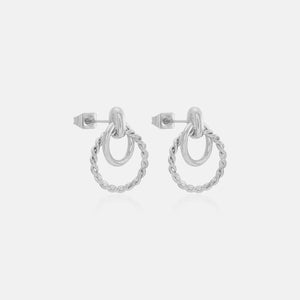 Ohrstecker Fancy curl Silber Ohrstecker Fancy curl Silber