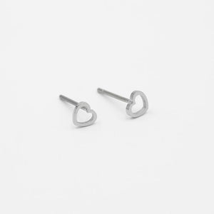 Ohrstecker Herz Silber Ohrstecker Herz Silber
