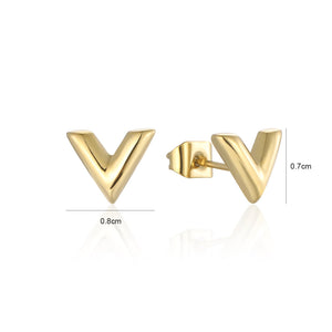 Ohrstecker Hot V Gold Ohrstecker Hot V Gold