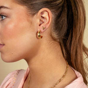 Ohrstecker Hot V Gold Ohrstecker Hot V Gold