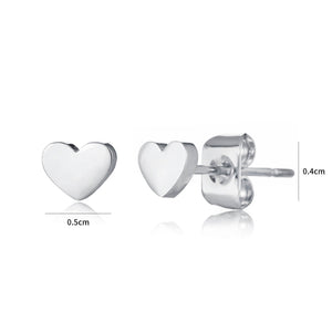 Ohrstecker kleines Herz Silber Ohrstecker kleines Herz Silber