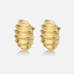 Ohrstecker Muscheln Gold Ohrstecker Muscheln Gold