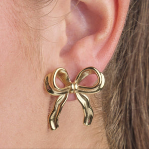Ohrstecker Schleife Gold Ohrstecker Schleife Gold