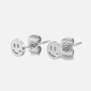 Ohrstecker Smiley Silber Ohrstecker Smiley Silber