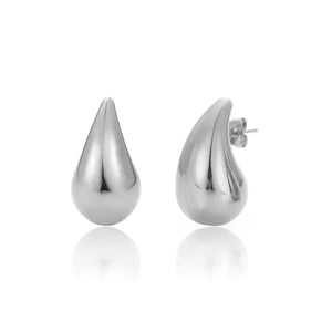 Ohrstecker Tropfen 31mm Silber Ohrstecker Tropfen 31mm Silber