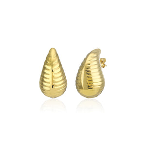 Ohrstecker Tropfen Lux 32 mm Gold Ohrstecker Tropfen Lux 32 mm Gold