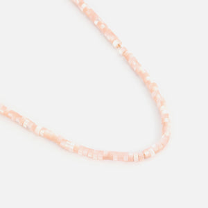 Perlenkette Rosa Silber Perlenkette Rosa Silber