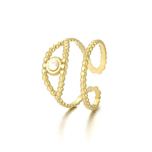 Ring Auge Weiß Gold Ring Auge Weiß Gold