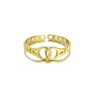Ring Connected Gold Ring Connected Gold