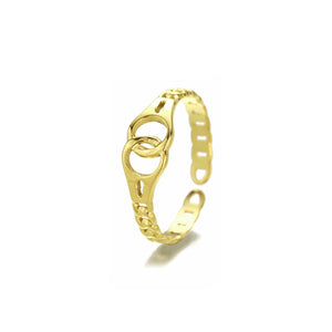 Ring Connected Gold Ring Connected Gold