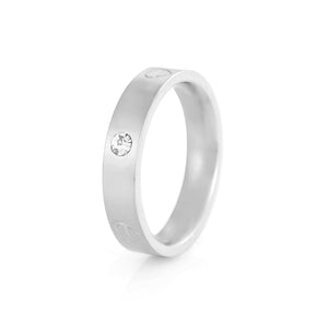 Ring gravierte Herzen und Steine Silber Ring gravierte Herzen und Steine Silber