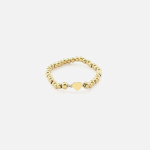 Ring Herz stretch Gold Ring Herz stretch Gold