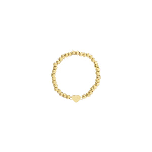 Ring Herz stretch Gold Ring Herz stretch Gold