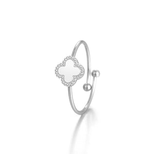 Ring Kleeblatt Silber Ring Kleeblatt Silber