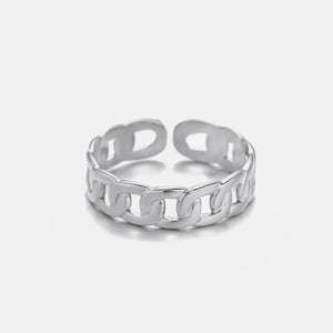 Ring kleinen Gliedern Silber Ring kleinen Gliedern Silber