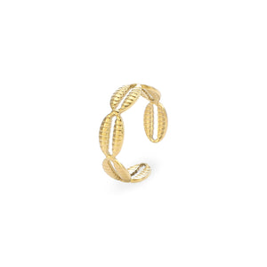 Ring Muscheln Gold Ring Muscheln Gold