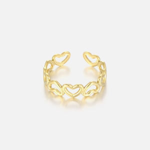 Ring offenen Herzchen Gold Ring offenen Herzchen Gold