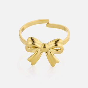 Ring Schleife Gold Ring Schleife Gold