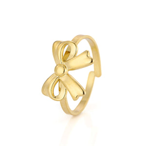 Ring Schleife Gold Ring Schleife Gold