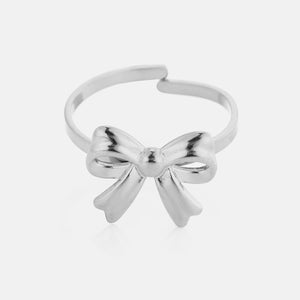 Ring Schleife Silber Ring Schleife Silber