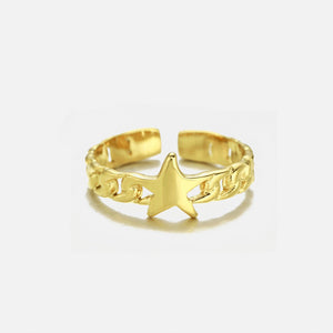 Ring Stern-Gliedern Gold Ring Stern-Gliedern Gold