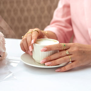 Ring Strass Herz Gold Ring Strass Herz Gold