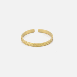 Ring Streifenmuster Gold Ring Streifenmuster Gold