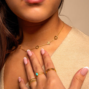 Ring Türkis Stein Gold Ring Türkis Stein Gold