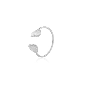 Ring zwei Herzen Silber Ring zwei Herzen Silber