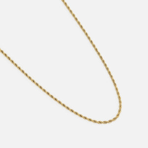 Rope Kette 2 mm Gold Rope Kette 2 mm Gold