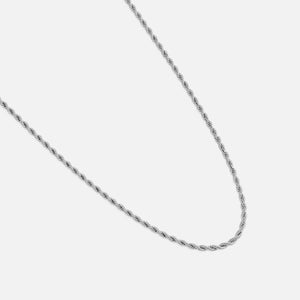 Rope Kette 2 mm Silber Rope Kette 2 mm Silber