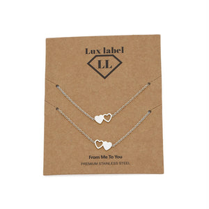 Set Armbändern immer verbunden Silber Set Armbändern immer verbunden Silber