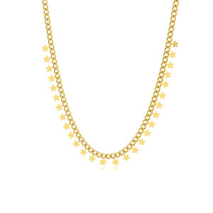 Sternchen Halskette Gold Sternchen Halskette Gold