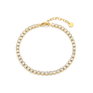 Tennisarmband Gold Tennisarmband Gold