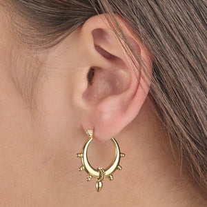 Tropical Boho Ohrringe Gold Tropical Boho Ohrringe Gold