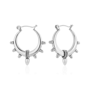 Tropical Boho Ohrringe Silber Tropical Boho Ohrringe Silber