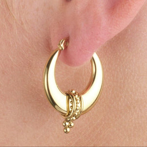Zen Bali Hoops Gold Zen Bali Hoops Gold