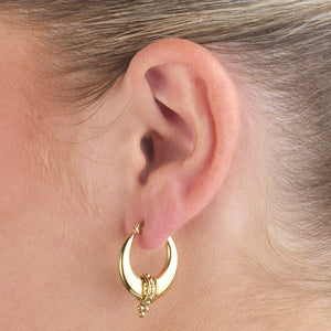 Zen Bali Hoops Gold Zen Bali Hoops Gold