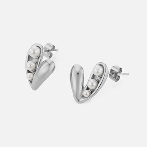 Ohrrstecker Loved Pearls Silber