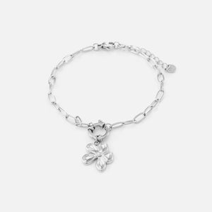 Armband Blume Silber