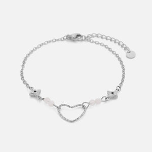Armband Herz Stern Silber