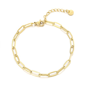 Armband kleinen Gliedern Gold
