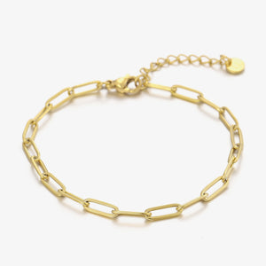 Armband kleinen Gliedern Gold