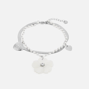 Armband Love & Bloom Silber