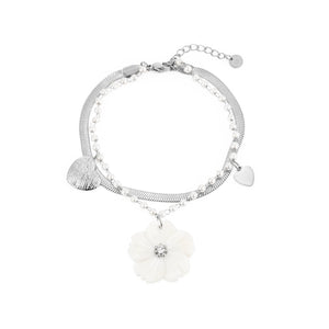 Armband Love & Bloom Silber