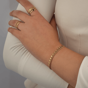 Armband mit Münzen Gold