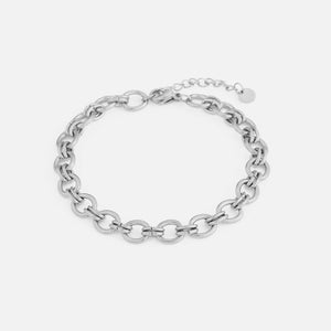 Armband runde Glieder Silber